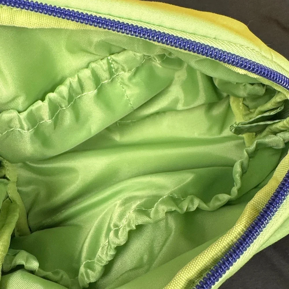 Green Embroidered Pouch IYKYK means if you know you know tech pouch new small